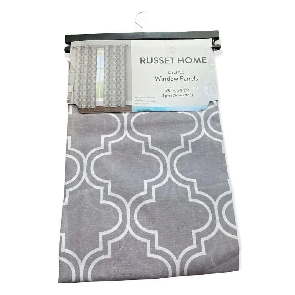 Set of 2 Window Panels 38